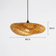 Straw Chandelier Medium